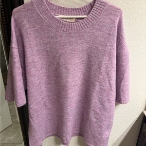 Free People Margot Lilac Women's Sweater